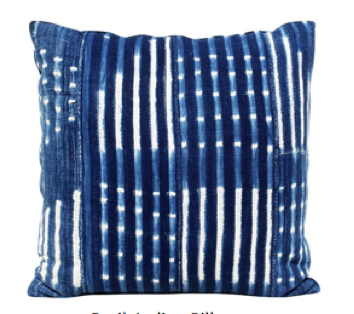 Batik Indigo Pillow