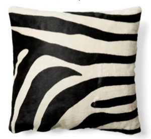 Zebra Hide Pillow